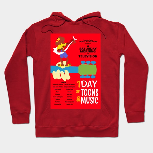 Toonstock - Groovy Ghoulies Hoodie by TechnoRetroDads